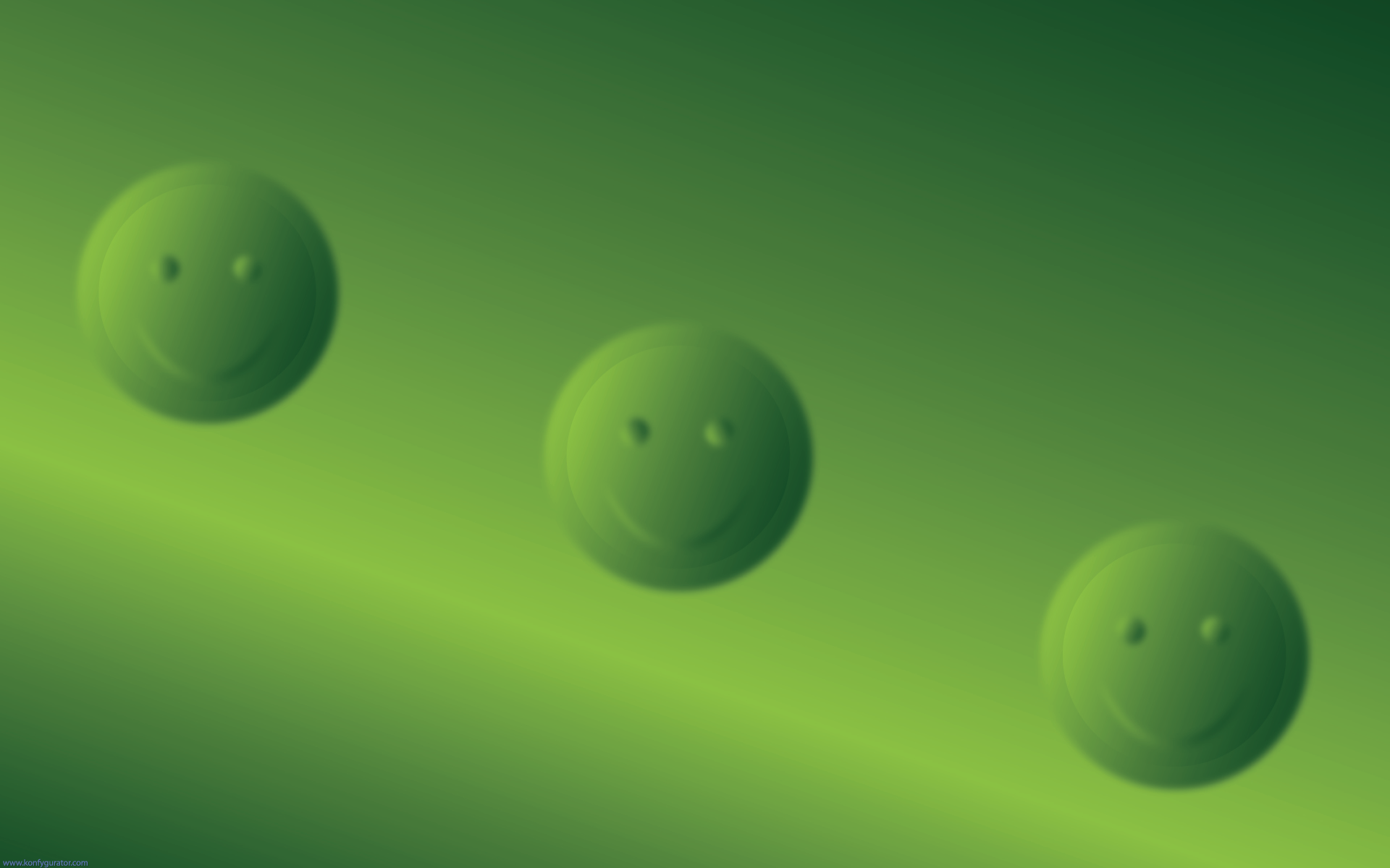 HD Wallpapers - 3D & Abstract - smiley, blur, three