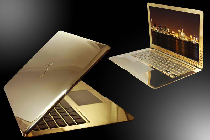 MacBook Pro 24 Karat Gold ($30,000)