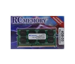 4GB SODIMM DDR3 RC Memory
