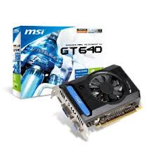 MSI NVIDIA GeForce GT 640 Series chipset